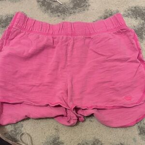 PINK Victoria's Secret Bright Pink Athletic Shorts